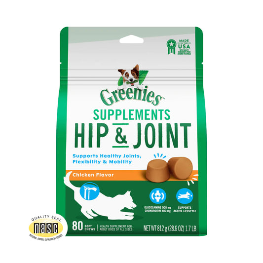 GREENIES Hip & Joint Supplements for Dogs