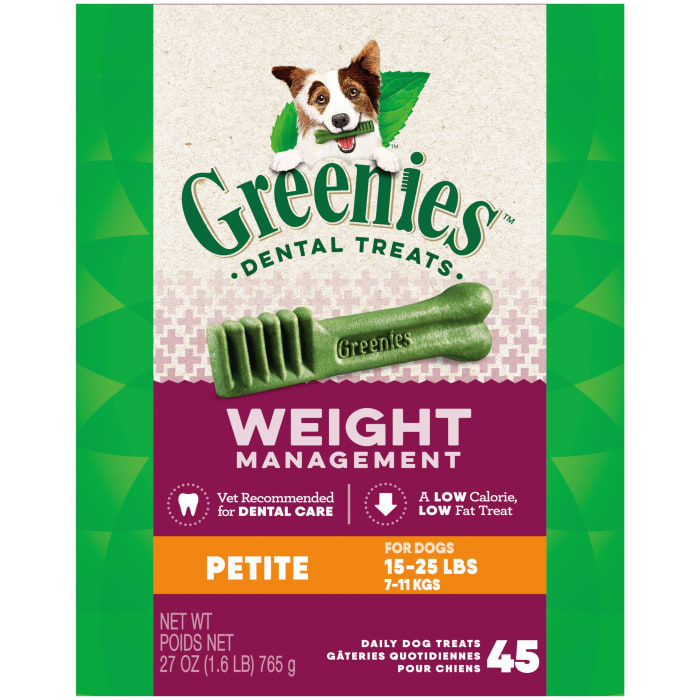 GREENIES Weight Management Petite Natural Dog Dental Care Chews