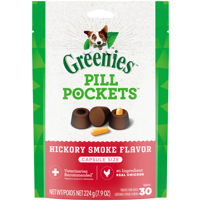 GREENIES PILL POCKETS for Dogs Capsule Size Natural Soft Dog