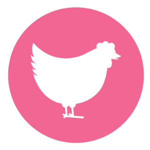 Made with real chicken