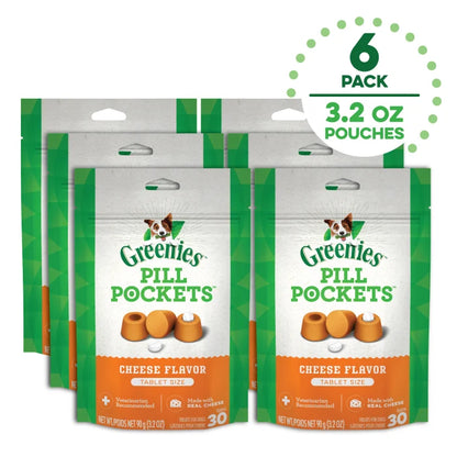 [Greenies][GREENIES Cheese Flavored Tablet Pill Pockets, 30 Count][Enhanced Image Position 6]