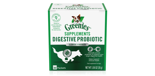 GREENIES digestive probiotic supplement powder