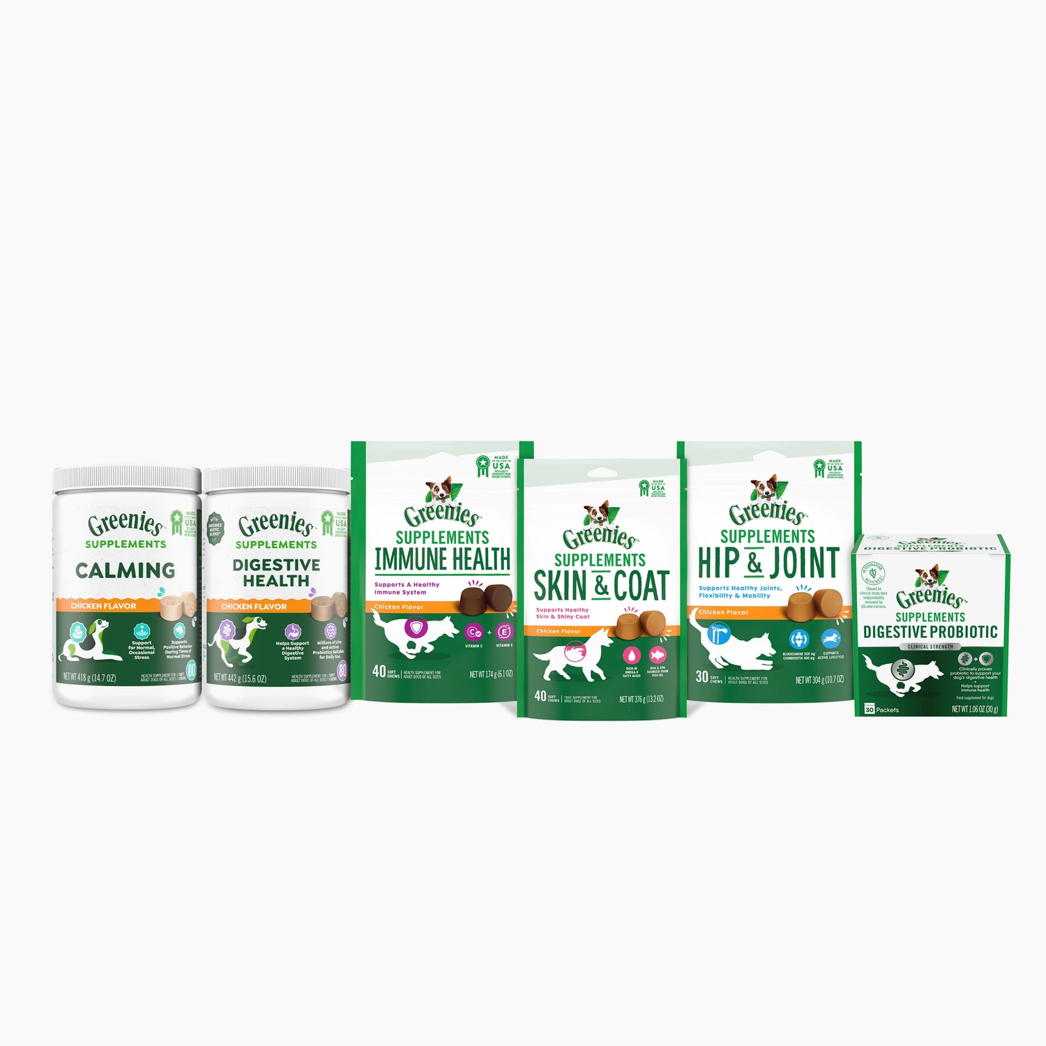 GREENIES Supplements line