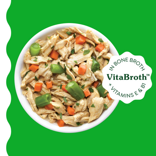Greenies Smart Topper, VitaBroth in bone broth with vitamins E & B1