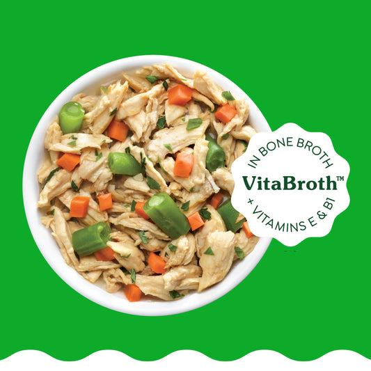 Greenies Smart Topper, VitaBroth in bone broth with vitamins E & B1