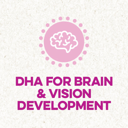 DHA for brain and vision development