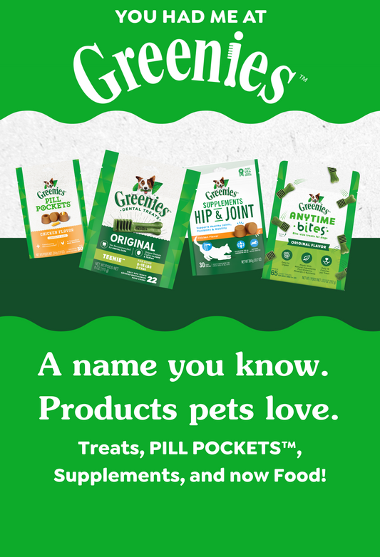 A name you know. Products pets love.