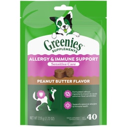 Allergy & Immune Support Supplements Dog Chews Peanut Butter image