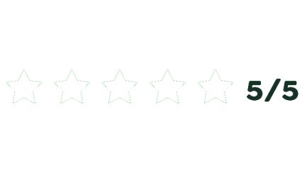 5 out of 5 stars review