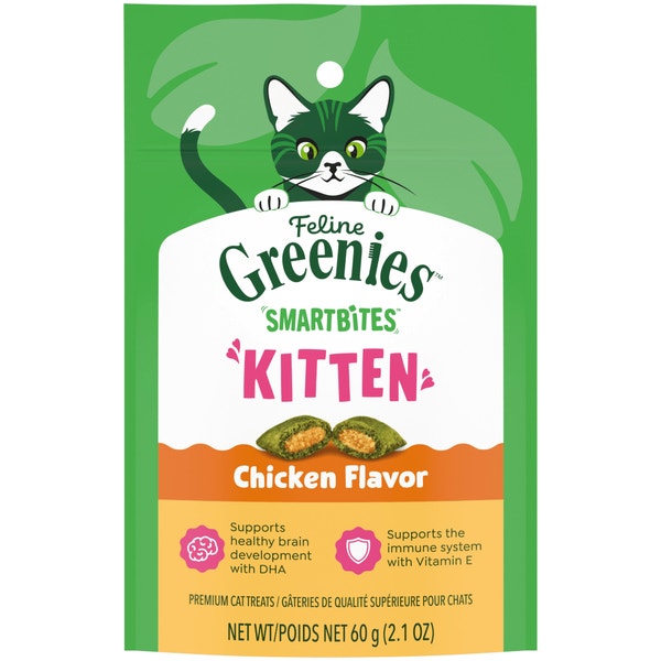 Feline SMARTBITES Kitten Treats Chicken Flavor asset 1