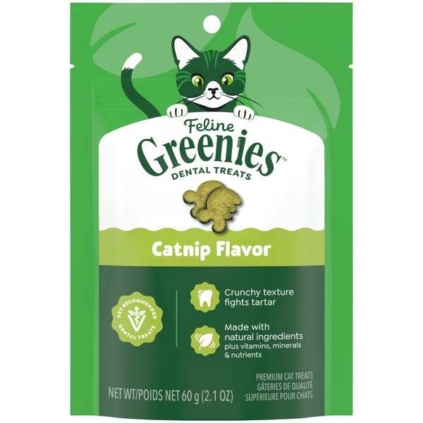 Feline Dental Catnip Flavor Cat Treats asset 1