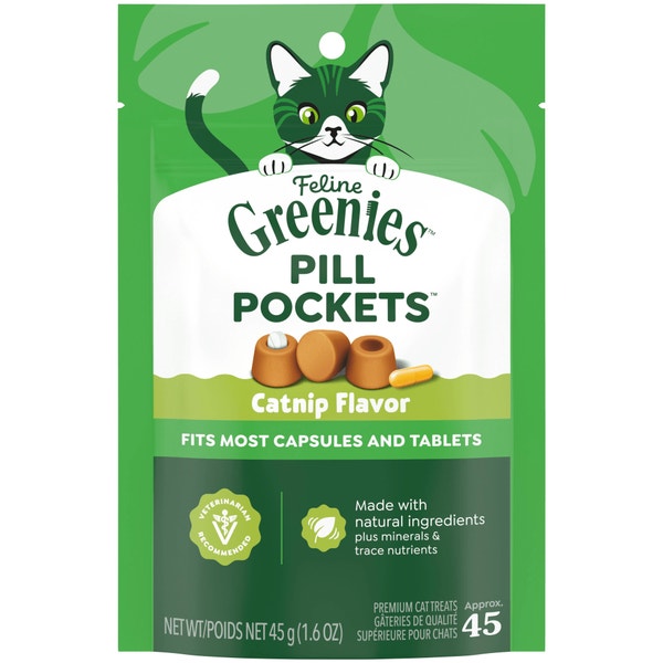 Feline PILL POCKETS Catnip Flavor Cat Treats asset 1