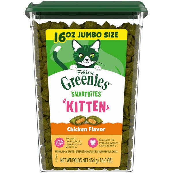 Feline SMARTBITES Kitten Treats Chicken Flavor asset 1