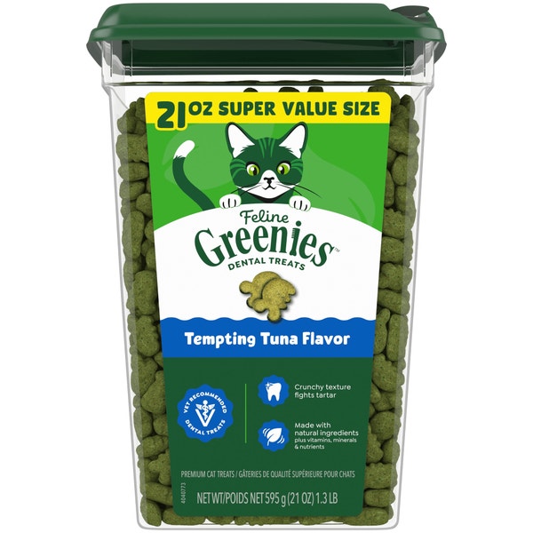 Feline Dental Tempting Tuna Flavor Cat Treats asset 1