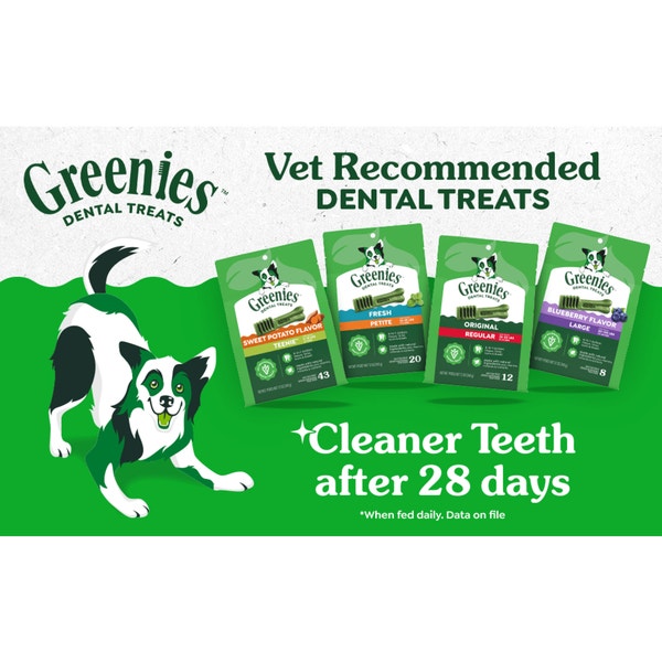 Adult Dental Dog Treats Teenie Size Original asset 1