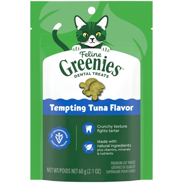 Feline Dental Tempting Tuna Flavor Cat Treats asset 1