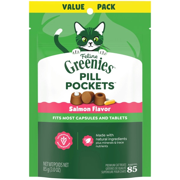 Feline PILL POCKETS For Cats Soft Cat Treats Salmon asset 1