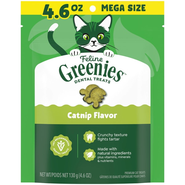 Feline Dental Catnip Flavor Cat Treats asset 1