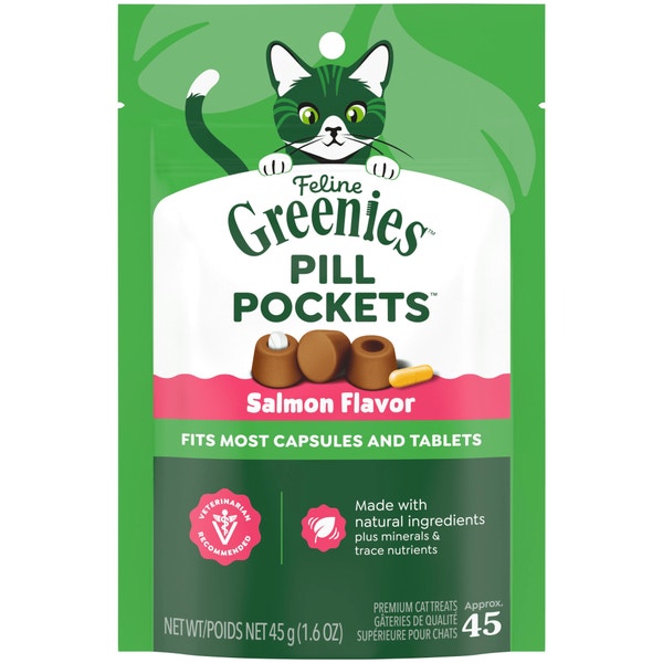 Feline PILL POCKETS Salmon Flavor Cat Treats asset 1