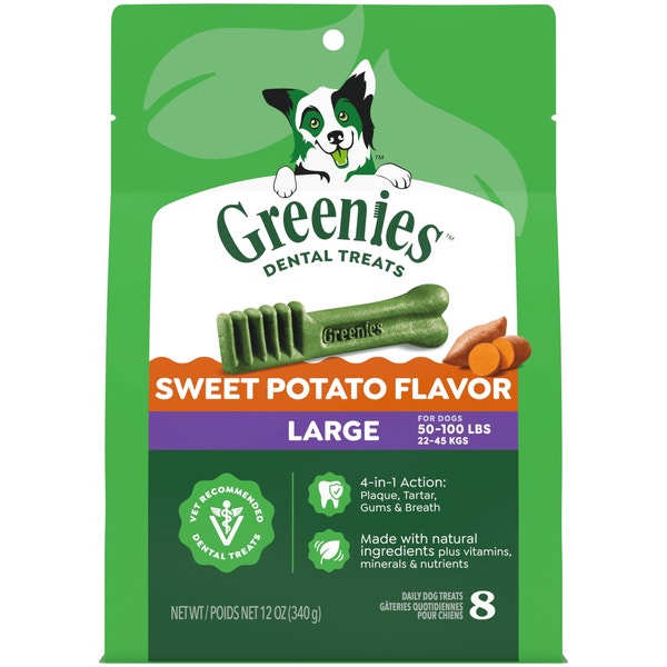 Adult Dental Dog Treats Large Size Sweet Potato asset 1
