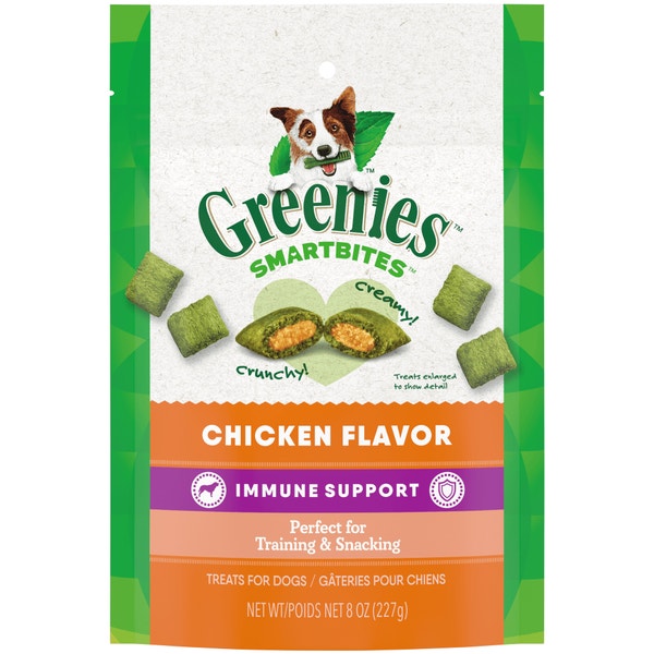 Smartbites Immune Support Crunchy & Soft Dog Treats Chicken asset 1