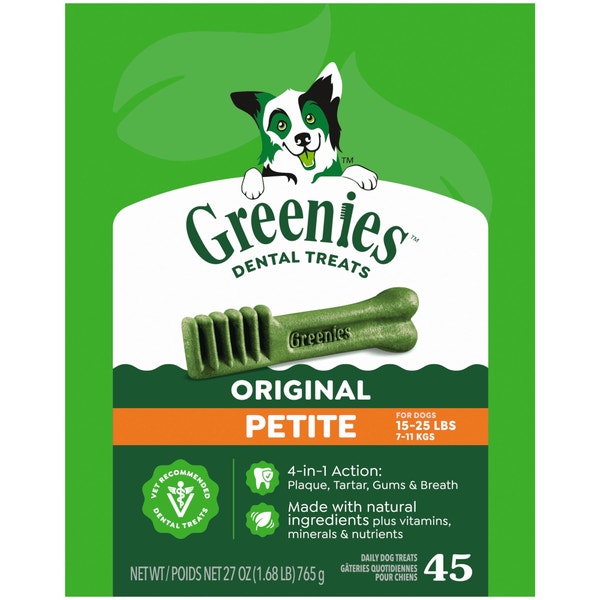 Adult Dental Dog Treats Petite Size Original asset 1