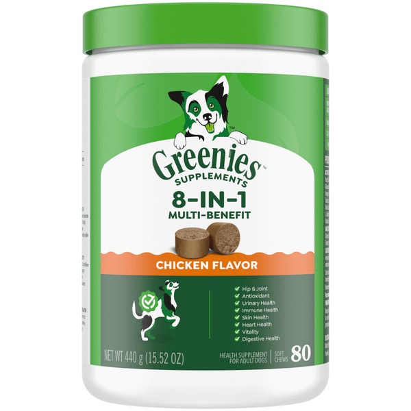 8-in-1 Multi-Benefit Soft Dog Chews Supplements Chicken asset 1