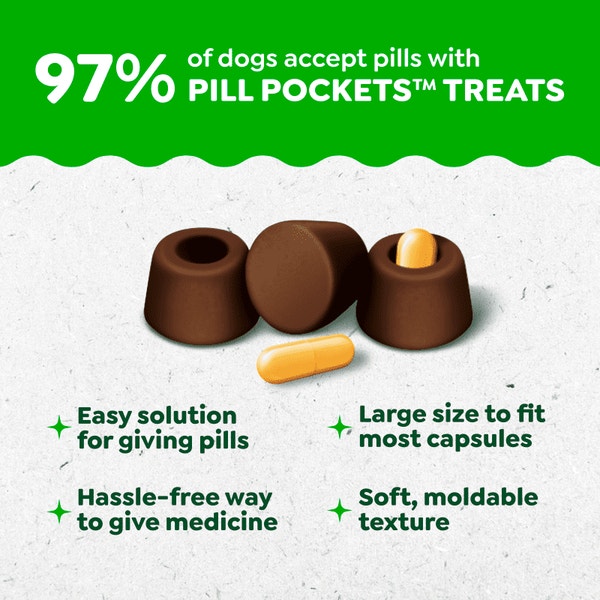 Pill Pockets for Dogs Capsule Size Hickory Smoke Treats asset 3