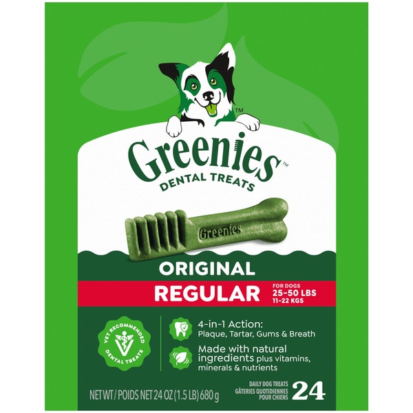 Adult Dental Dog Treats Regular Size Original asset 1