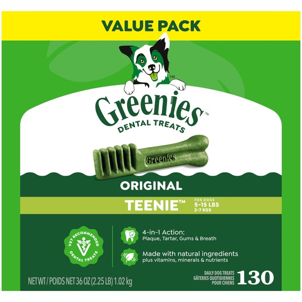 Adult Dental Dog Treats Teenie Size Original asset 1