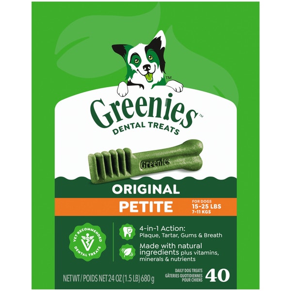 Adult Dental Dog Treats Petite Size Original asset 1