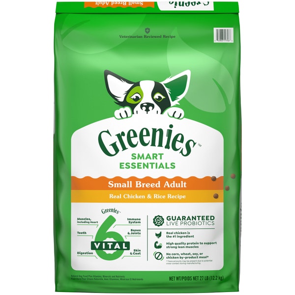 Smart Essentials Adult High Protein Dry Dog Food Small Size Chicken & Rice asset 1