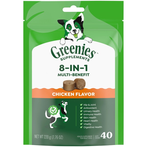 8-in-1 Multi-Benefit Soft Dog Chews Supplements Chicken asset 1