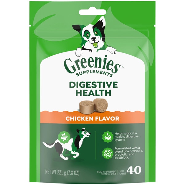 Digestive Health With Probiotics Supplements for Dogs Chicken asset 1