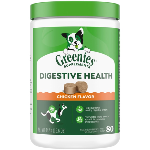 Digestive Health With Probiotics Supplements for Dogs Chicken asset 1