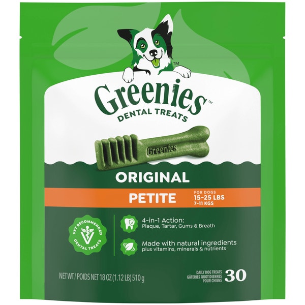 Adult Dental Dog Treats Petite Size Original asset 1