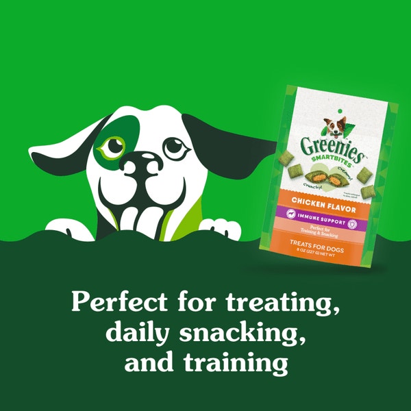 Smartbites Immune Support Crunchy & Soft Dog Treats Chicken asset 4
