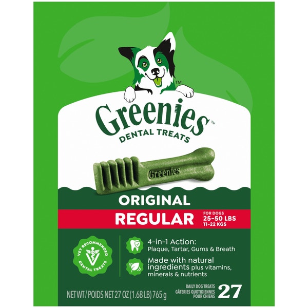Adult Dental Dog Treats Regular Size Original asset 1