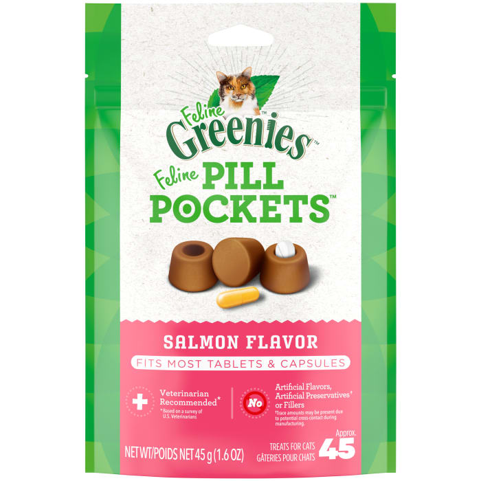 Greenies Pill Pockets, Salmon Flavor