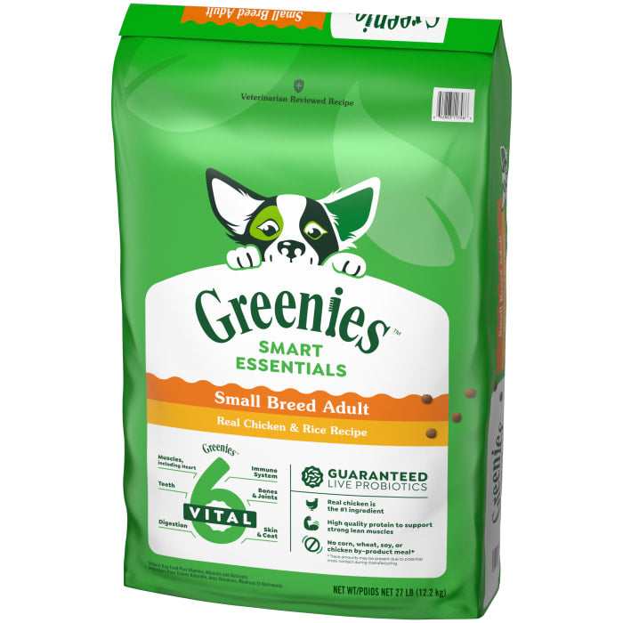 Greenies Smart Essentials Small Breed Adult High Protein Dry Dog Food