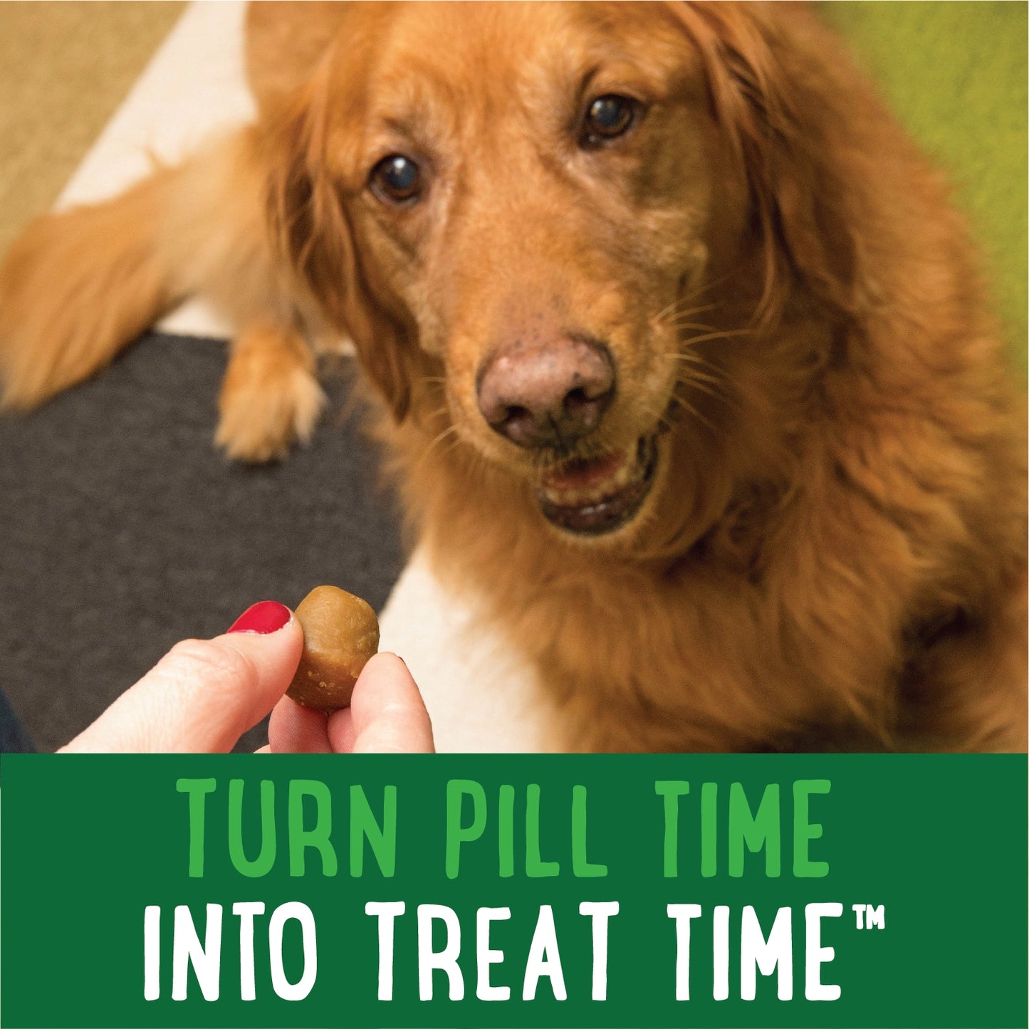 Turn pill time into treat time