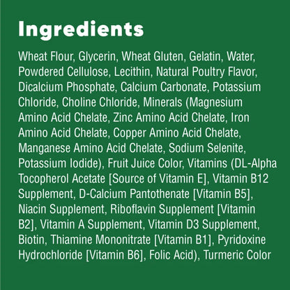 [Greenies][GREENIES Original Anytime Bites][Ingredients Image]