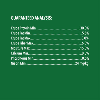 [Greenies][GREENIES Grain Free Petite Dental Treats, 20 Count][Nutrition Grid/Guaranteed Analysis Image]