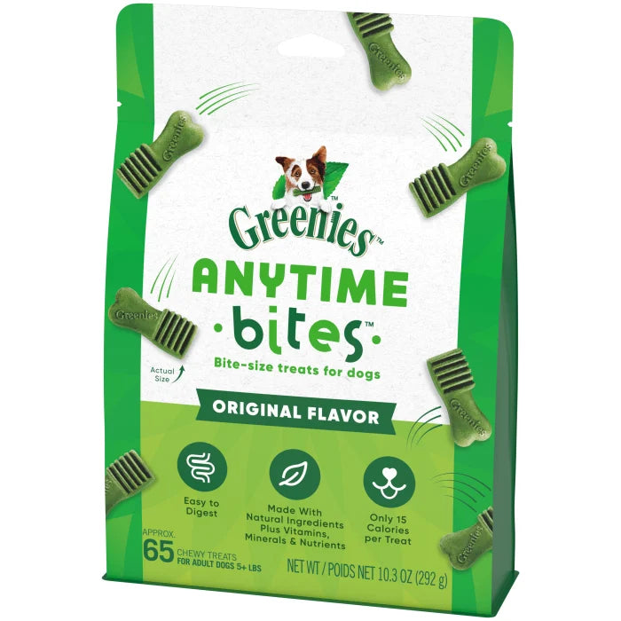 [Greenies][GREENIES Original Anytime Bites][Image Center Right (3/4 Angle)]