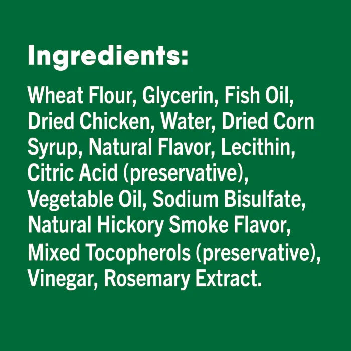 [Greenies][GREENIES Skin & Coat Supplements, 40 Count][Ingredients Image]