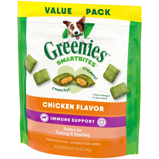 [Greenies][GREENIES Immune Support SMARTBITES, Value Pack][Image Center Right (3/4 Angle)]