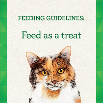 [Greenies][FELINE GREENIES Salmon Flavored Pill Pockets, 45 Count][Feeding Guidelines Image]