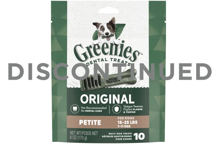 [Greenies][GREENIES Original Petite Dental Treats, 10 Count][Main Image (Front)]