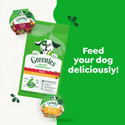 [Greenies][Greenies Smart Topper Wet Mix-In for Dogs, Chicken with Green Beans & Beef Pack, 8 Trays of 2 oz.][Enhanced Image Position 7]