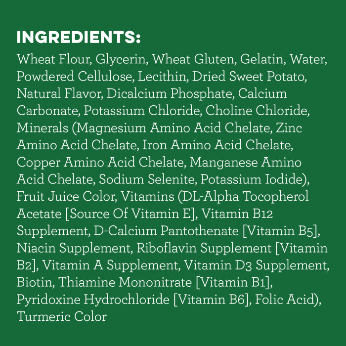[Greenies][][Ingredients Image]